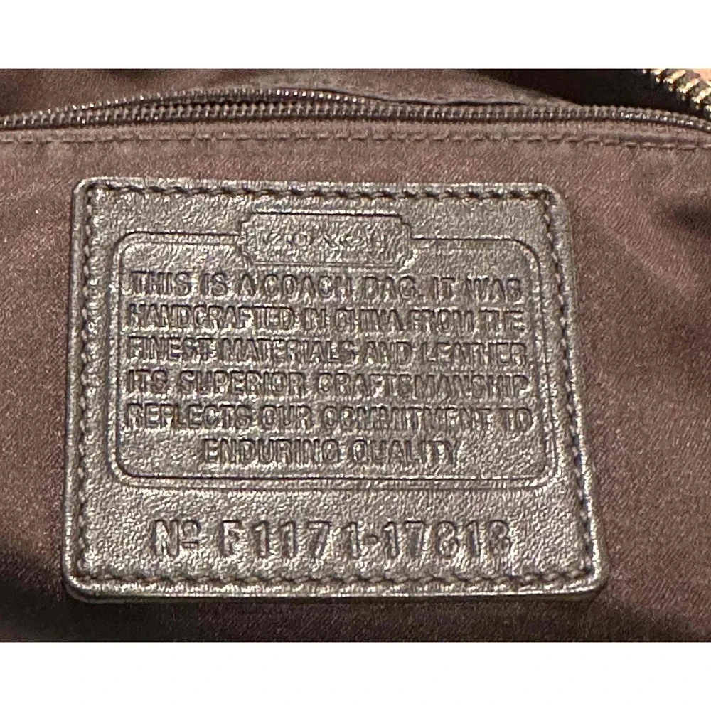 Coach Chelsea Boucle Emerson Convertible Satchel Bag BrownTweed,‎ F1171- 17818